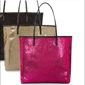 ❤️Last deal  🎁Gold Sparkly Tote 👜